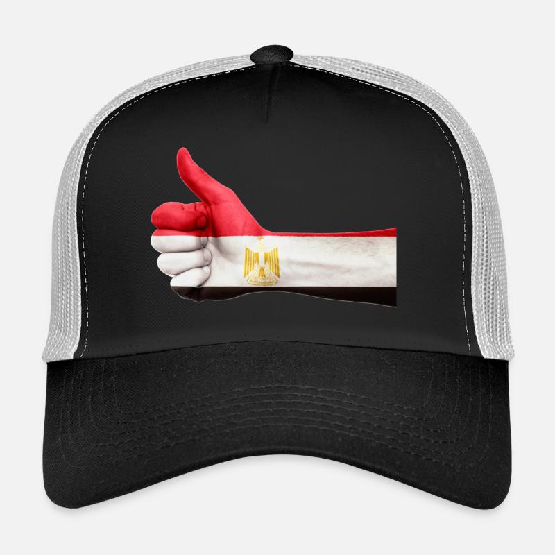 EGYPT / EGYPT - Trucker Cap - black/stone grey