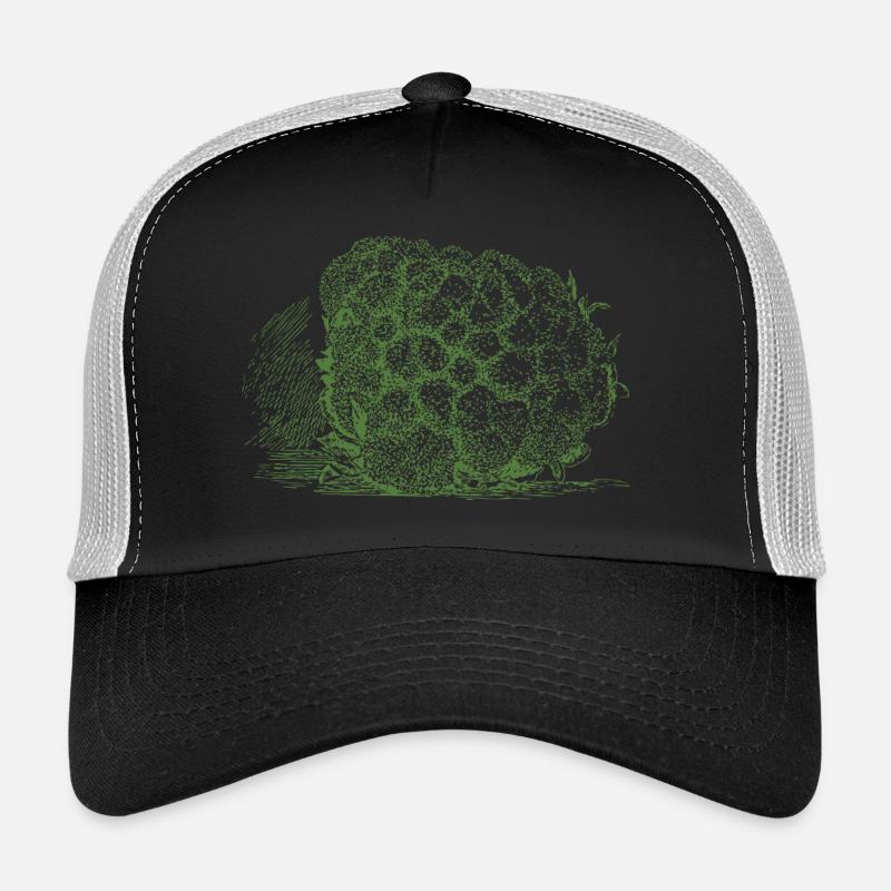 blumenkohl cauliflower halloween gemuese vegetable Trucker Cap