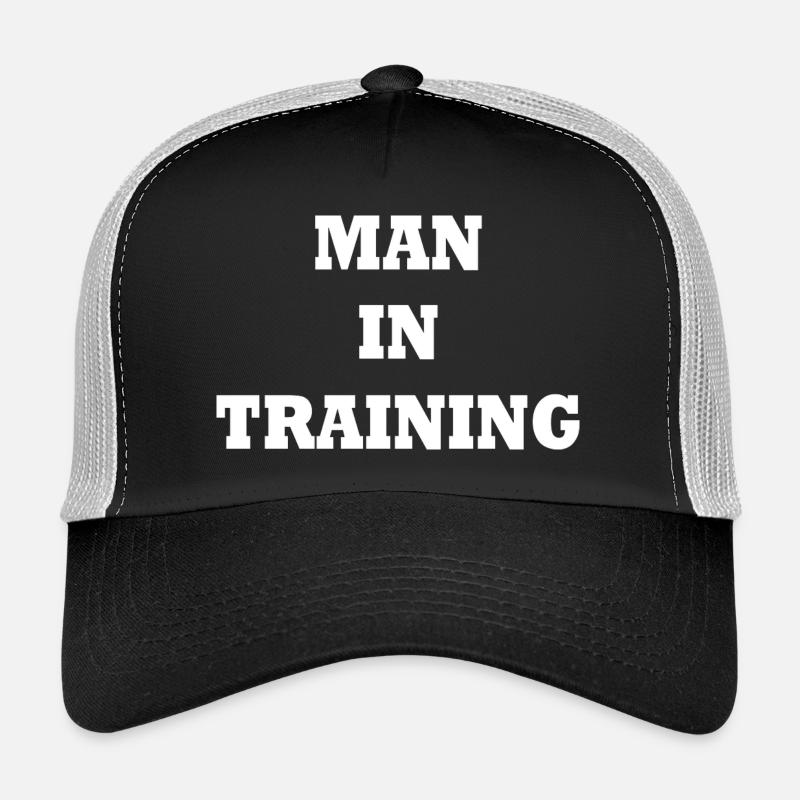 Man in Training Trucker Cap