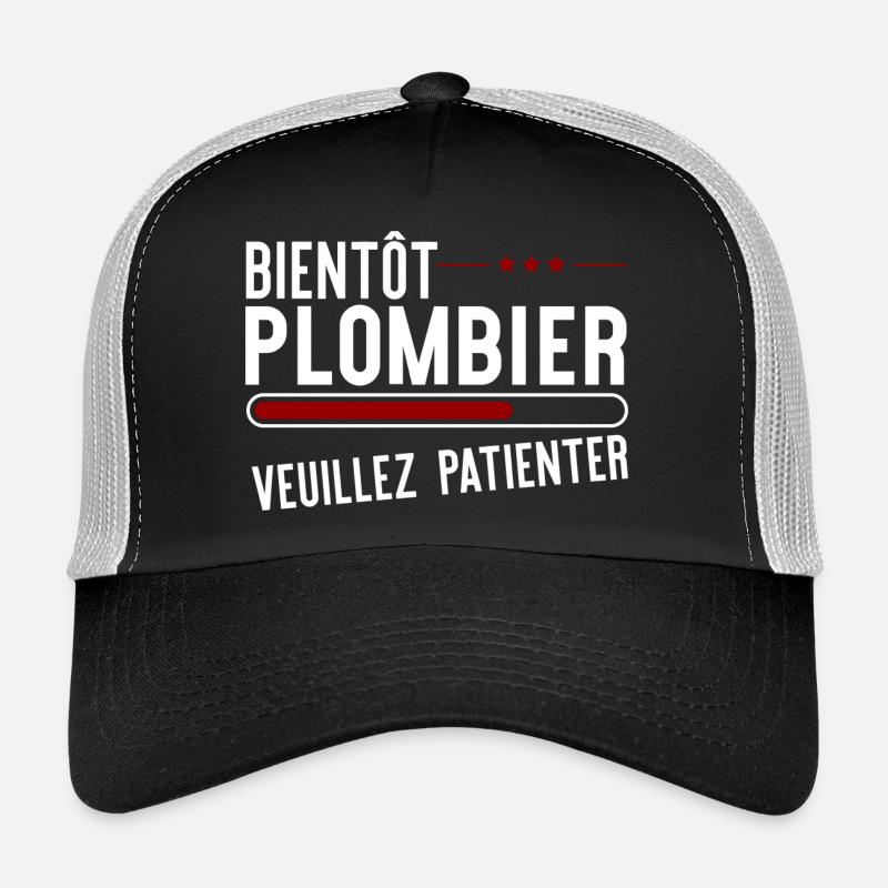Bientôt plombier cadeau Casquette trucker 
