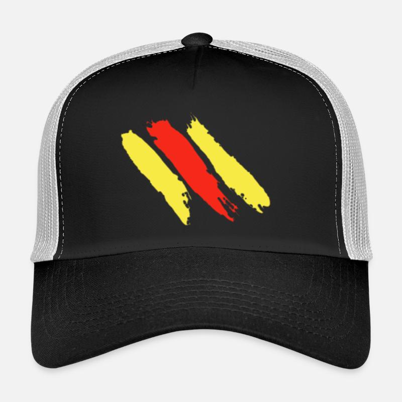 Badische Farben - Trucker Cap - Schwarz/Steingrau