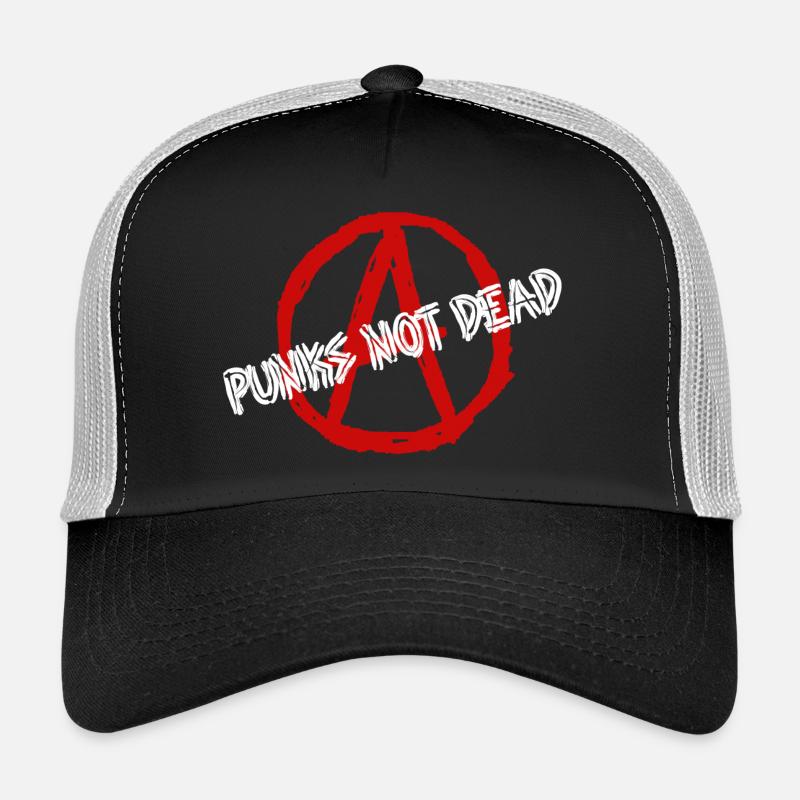 Punks_not_Dead Trucker Cap