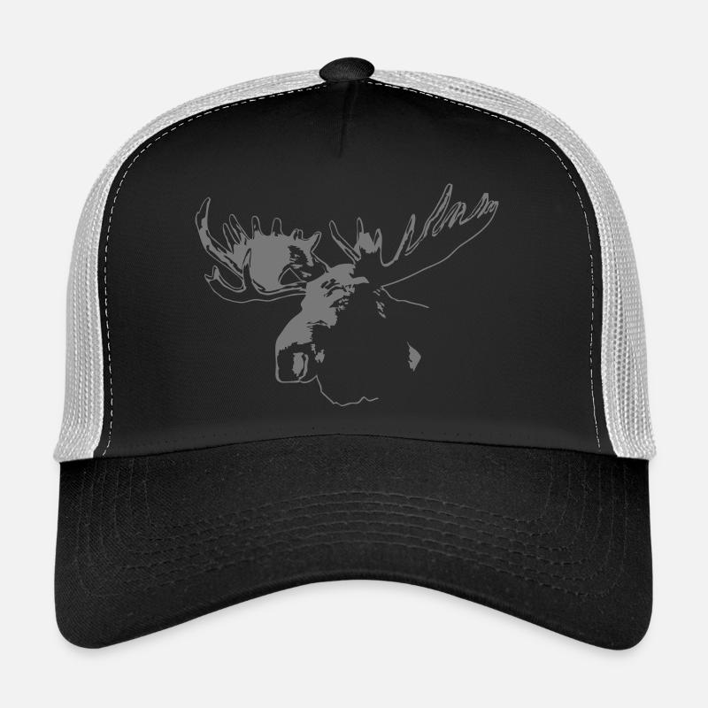 elch - elk - moose - jagd - jäger Trucker Cap