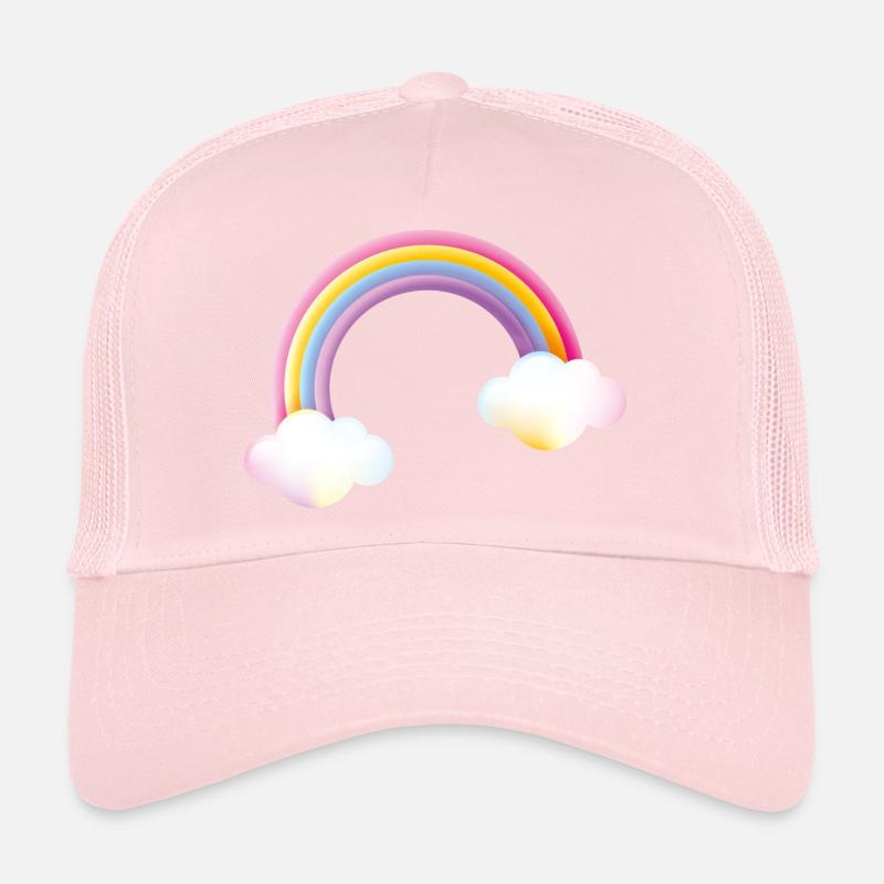 Smiley Rainbow Casquette trucker 