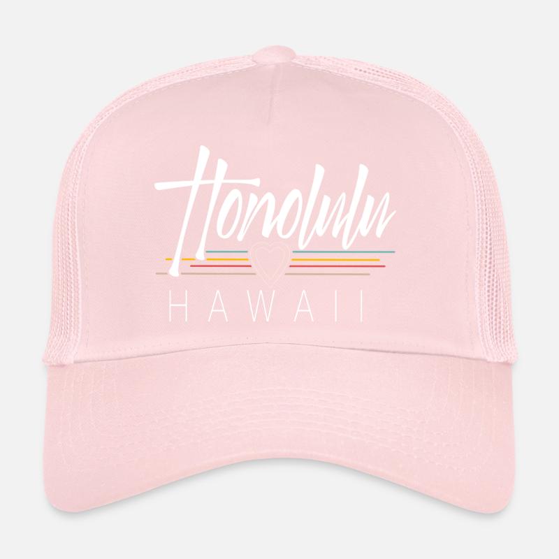Honolulu Hawaii Trucker Cap