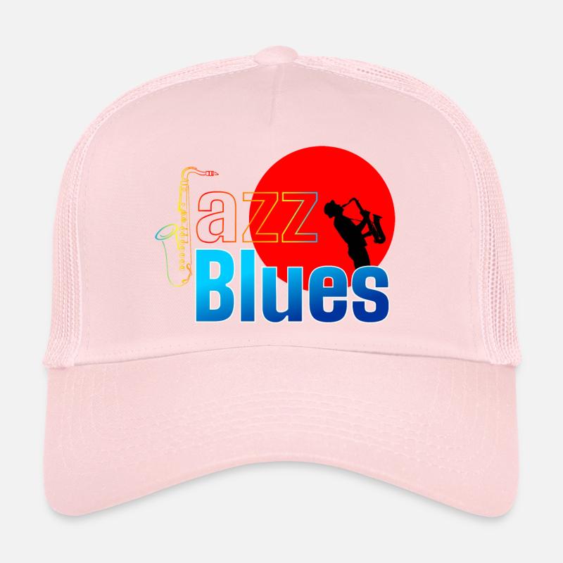 AMATEURS DE JAZZ BLUES Casquette trucker 