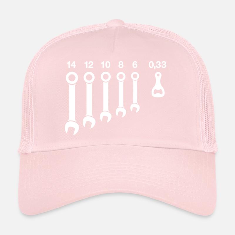 Outils de clé d’ouverture de bouteille de bière Casquette trucker 