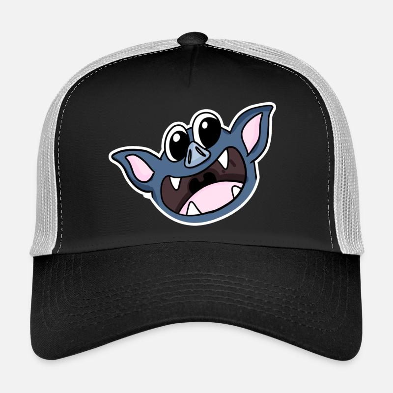 Fledermaus Kopf Trucker Cap