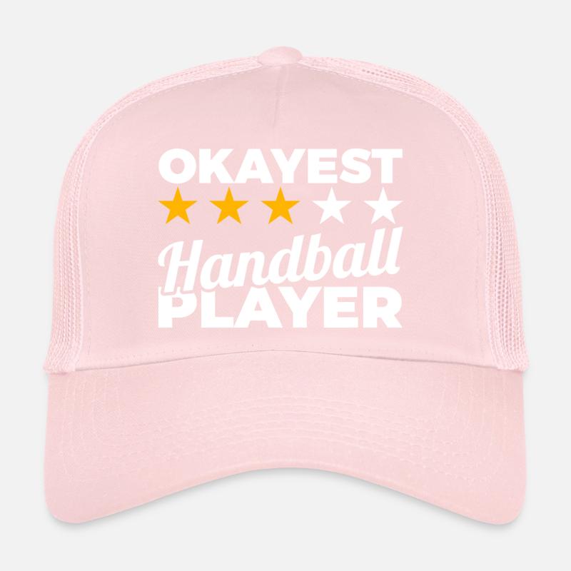 Average handball player Trucker Cap