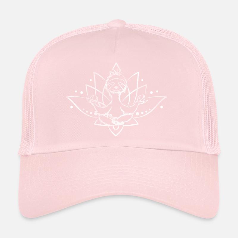 Sloth doing yoga-sloth doing yoga Trucker Cap