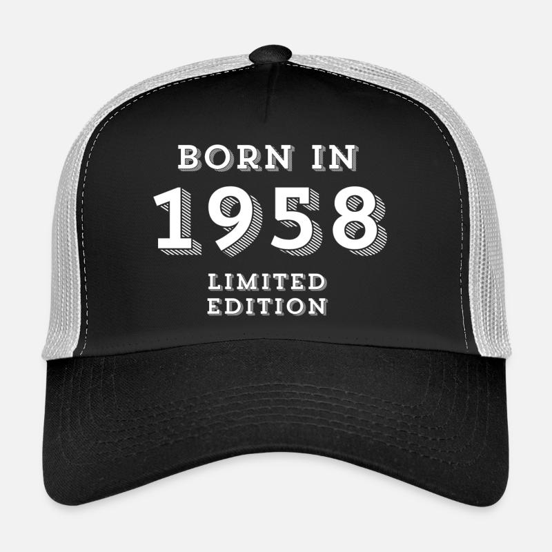 1958, Geburtsdatum, Geburtsjahr Trucker Cap