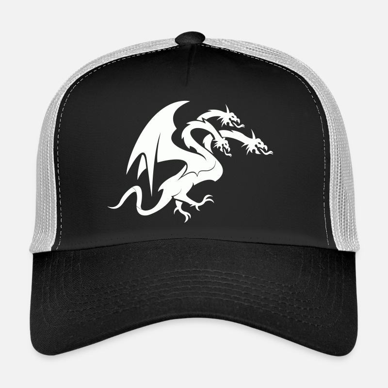 Tête de dragon 3 Casquette trucker 