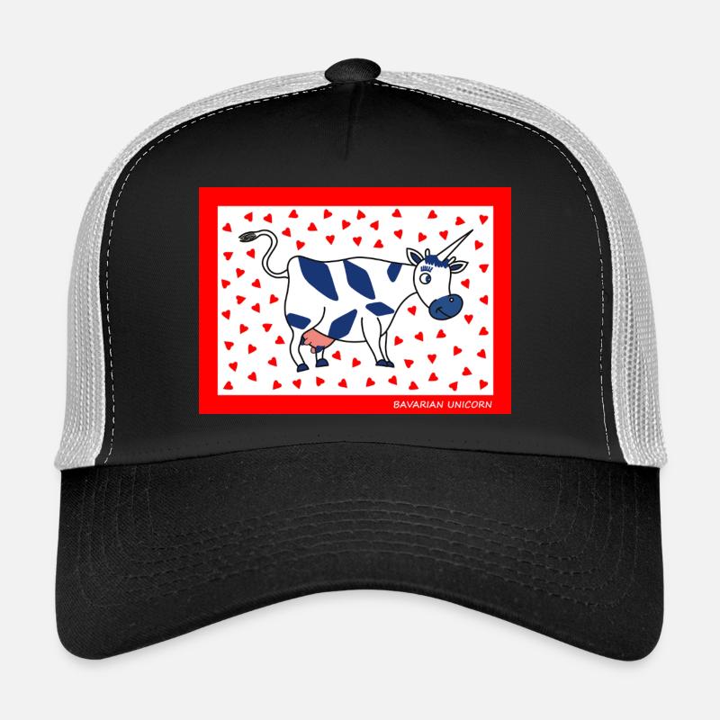 LICORNE BAVAROISE - Coeurs Casquette trucker 