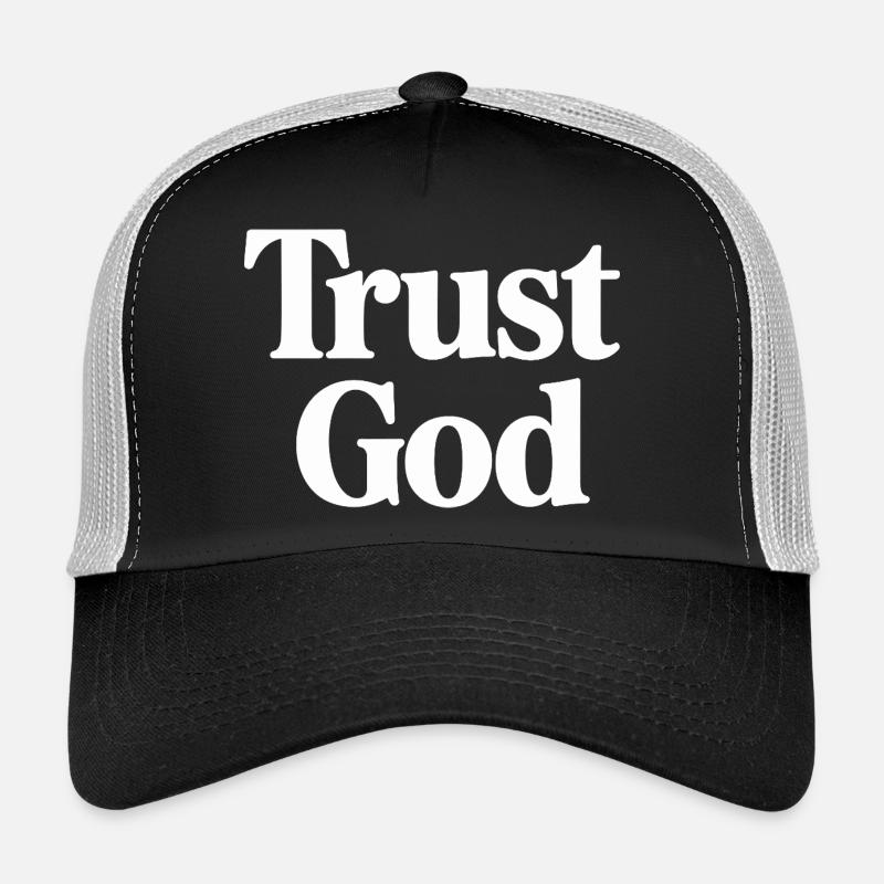 Trust God Jesus Christen Glaube Trucker Cap
