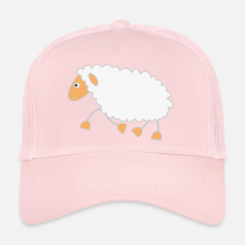 Sheep trots to the shepherd Trucker Cap