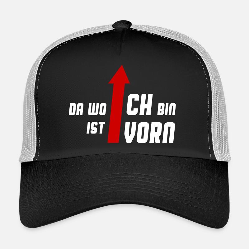 Là où je suis devant - Chemise Casquette trucker 