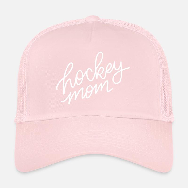 Hockey Mom Script Casquette trucker 
