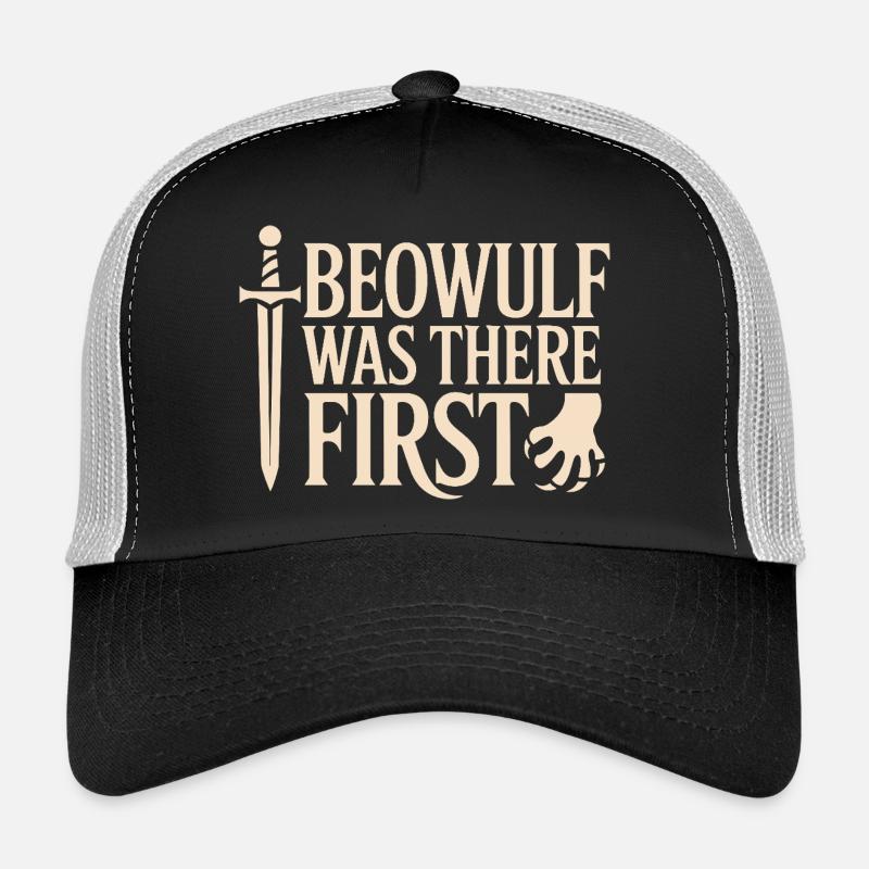 Ancient English Runic Alphabet Trucker Cap