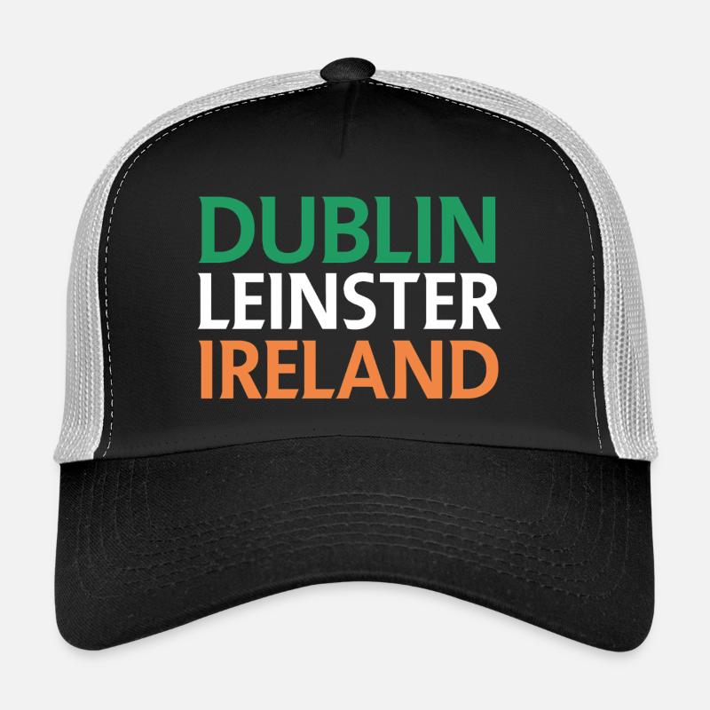 Dublin – Irlande Textdesign Casquette trucker 