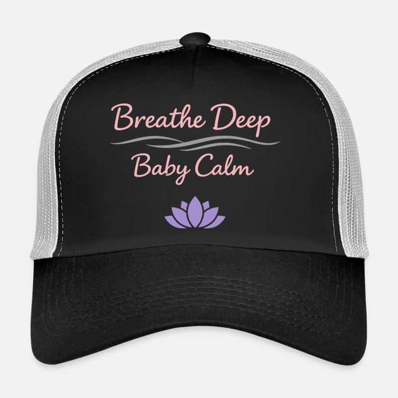 Mère enceinte de yoga prénatal Casquette trucker 