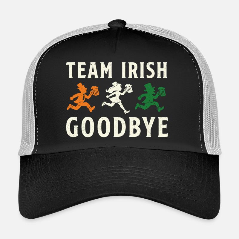 Team Irish Abschied St. Patrick's Day Trucker Cap