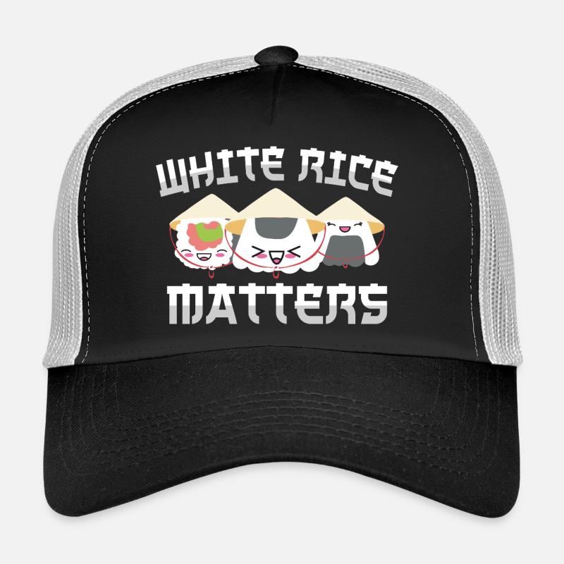 White Rice Matters Trucker Cap