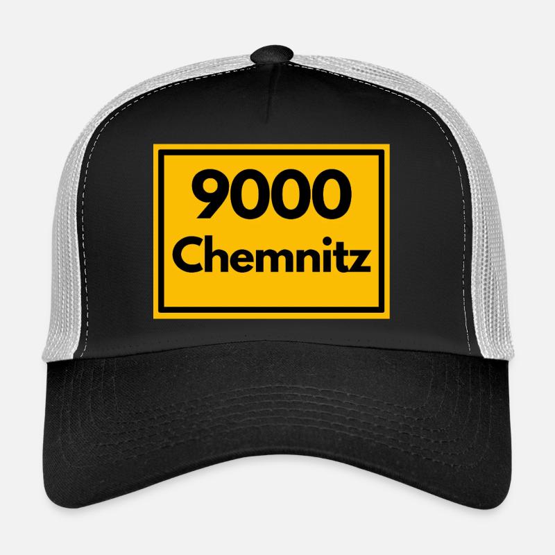 ANCIEN CODE POSTAL RETRO 9000 CHEMNITZ RDA Casquette trucker 