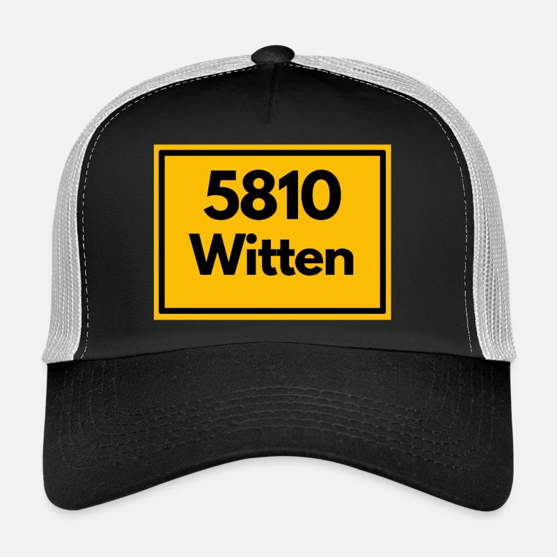 OLD POSTCODE POSTCODE RETRO 5810 WITTEN RUHRGEBIET Trucker Cap