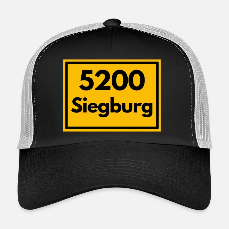 OLD POSTCODE POSTCODE RETRO SIEGBURG - RHEIN SIEG Trucker Cap
