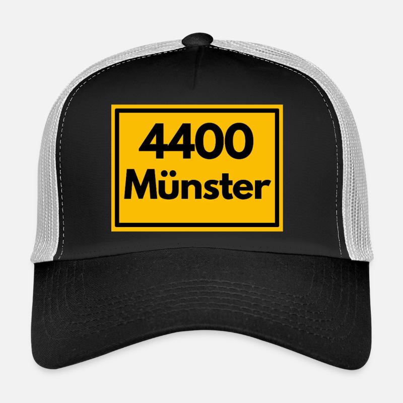 ANCIEN CODE POSTAL RETRO 4400 MÜNSTER BIKESTADT Casquette trucker 