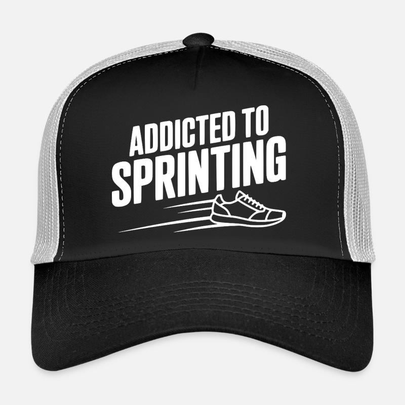 Addicted to Sprinting Trucker Cap