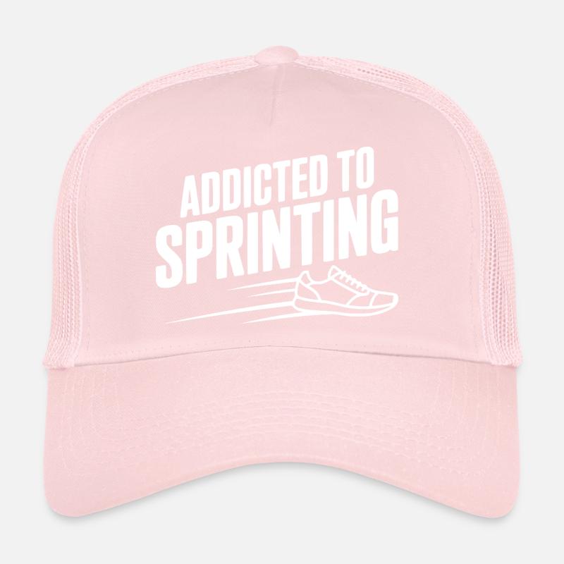 Addicted to Sprinting Trucker Cap