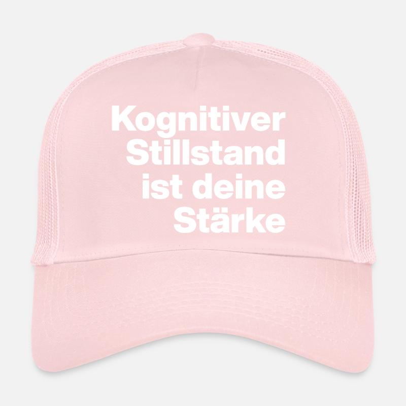 L’IMMOBILISATION COGNITIVE EST VOTRE FORCE. SARKASMU Casquette trucker 