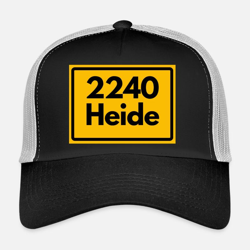 ANCIEN CODE POSTAL RETRO 2240 HEIDE MARSHENLAND Casquette trucker 