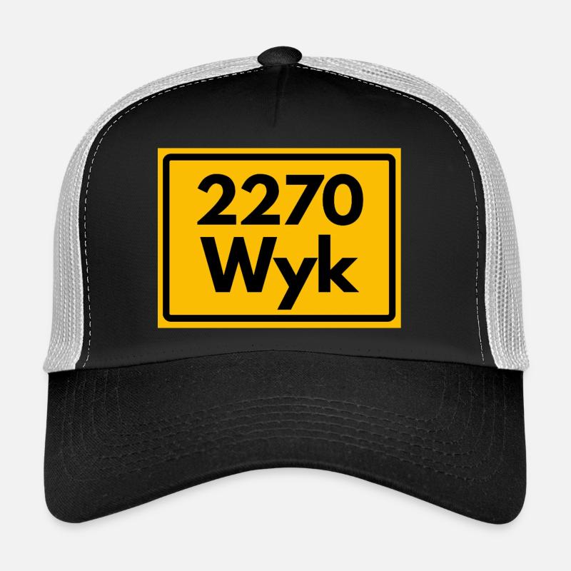 OLD POSTCODE POSTCODE RETRO 2270 WYK – FÖHR INSEL Trucker Cap