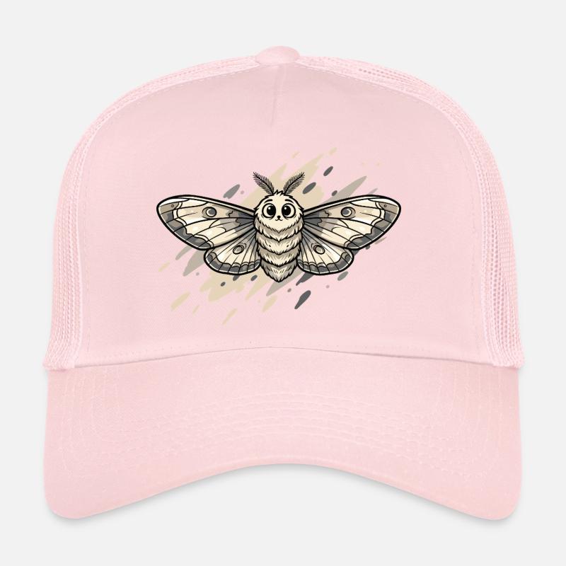 Illustration du papillon de nuit Casquette trucker 