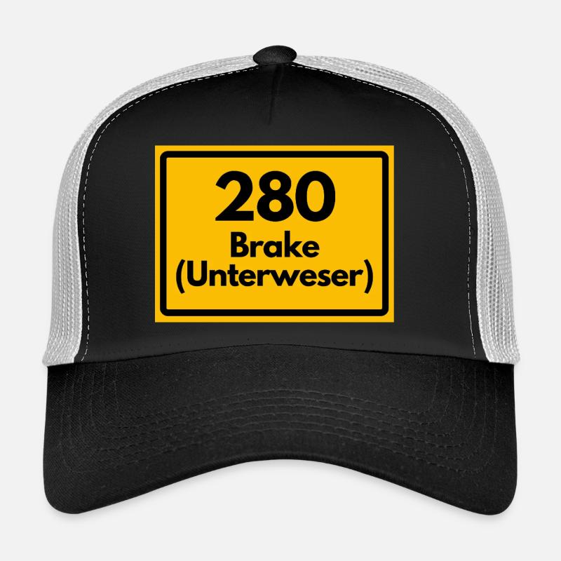 ALTE POSTLEITZAHL PLZ RETRO 2880 BRAKE UNTERWESER! Trucker Cap