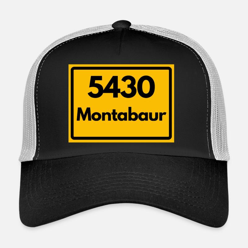 ANCIEN CODE POSTAL RETRO 5430 MONTABAUR Casquette trucker 