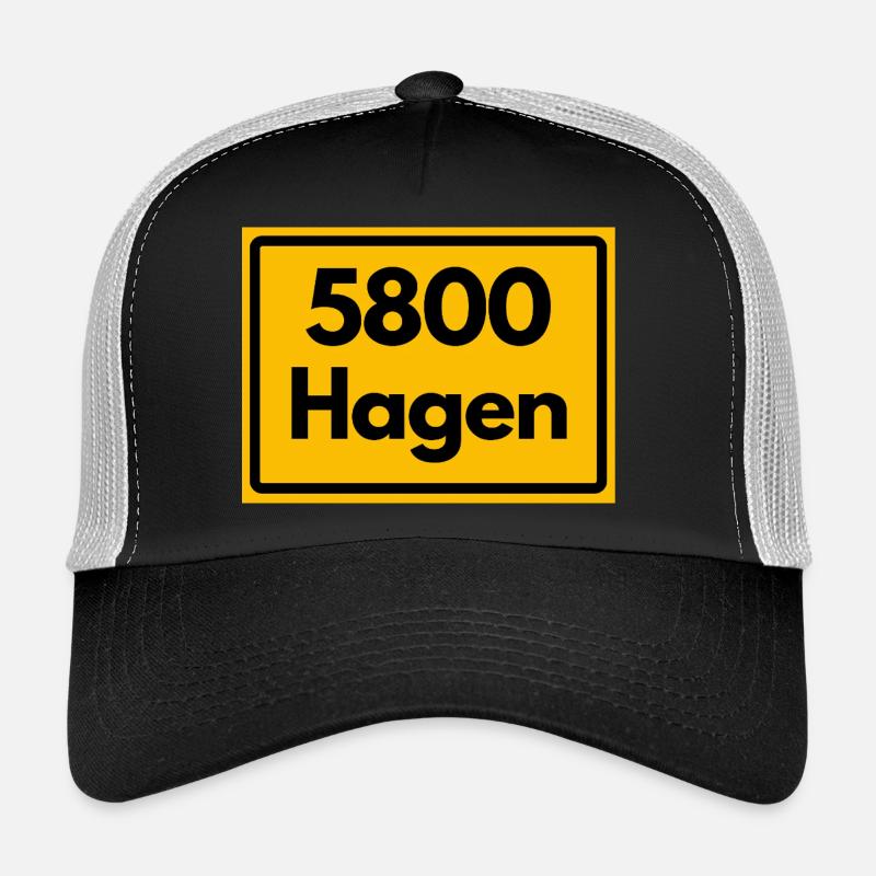 OLD POSTCODE POSTCODE RETRO 5800 HAGEN Trucker Cap