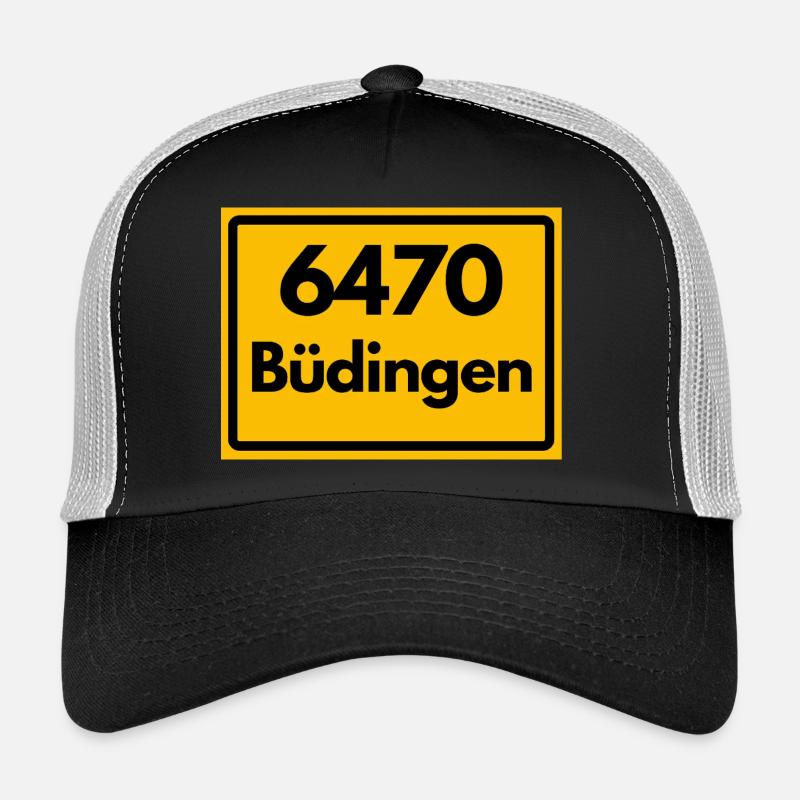 ALTE POSTLEITZAHL PLZ RETRO 6470 BÜDINGEN Trucker Cap
