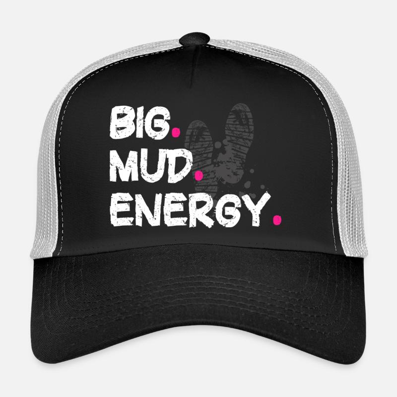 Grosse énergie boueuse Schlammlauf Course boueuse Casquette trucker 