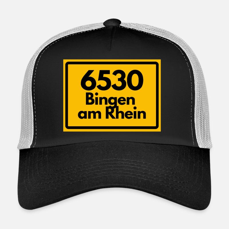 ALTE POSTLEITZAHL PLZ RETRO 6530 BINGEN AM RHEIN Trucker Cap