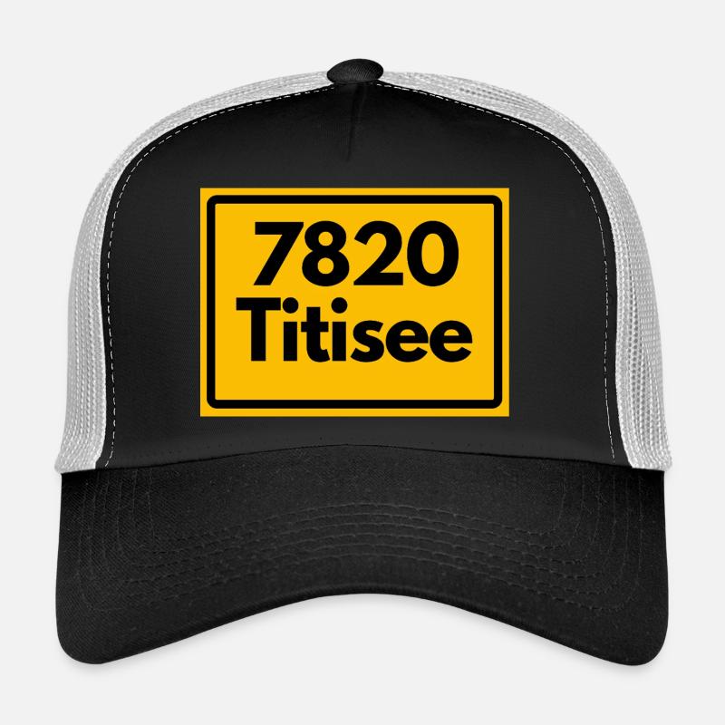 OLD POSTCODE POSTCODE RETRO 7820 TITISEE HEIMAT Trucker Cap