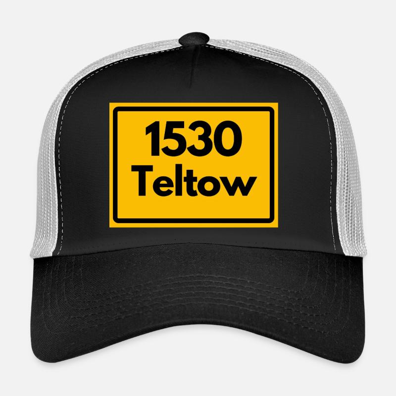 ANCIEN CODE POSTAL RÉTRO 1530 TELTOW HEIMAT Casquette trucker 
