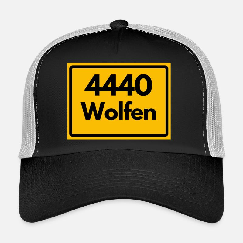 ALTE POSTLEITZAHL PLZ 4440 WOLFEN HEIMATSTOLZ Trucker Cap