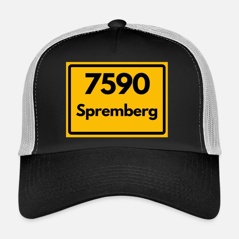 ALTE POSTLEITZAHL PLZ, BRANDENBURG 7590 SPREMBERG Trucker Cap