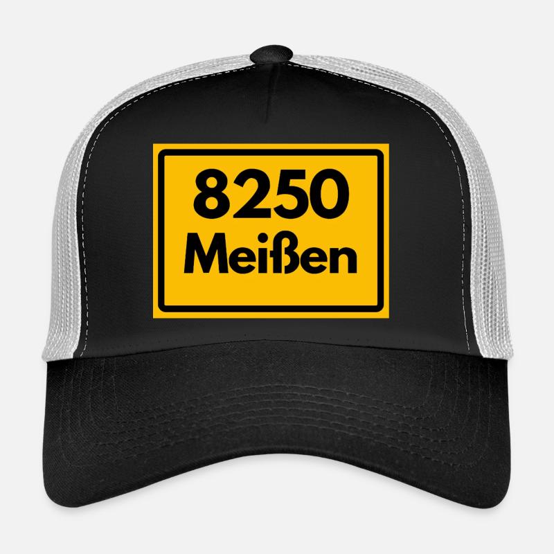 8250 SAXONY 01662 ANCIEN CODE POSTAL DE MEISSEN Casquette trucker 