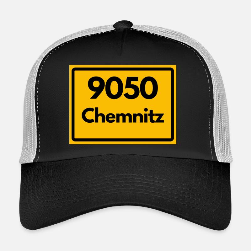 9050 CODE POSTAL SAXE CHEMNITZ ANCIEN CODE POSTAL ÉTAT FÉDÉRAL Casquette trucker 