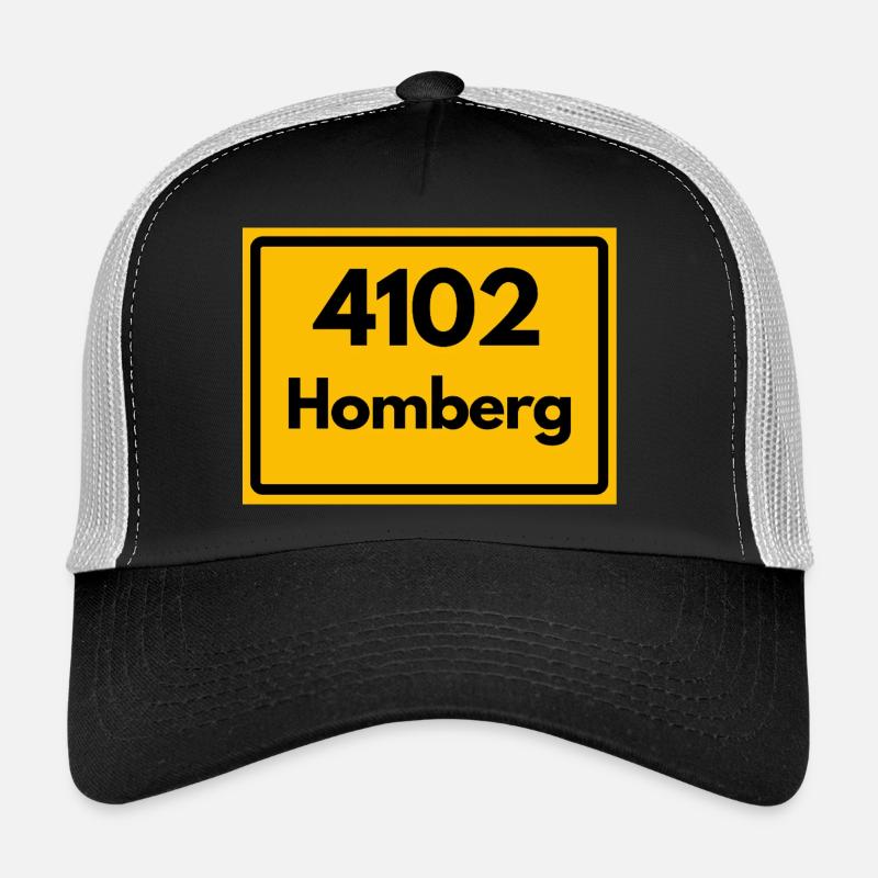 OLD POSTCODE 4102 ZIP 47441 HOMBERG NRW Trucker Cap