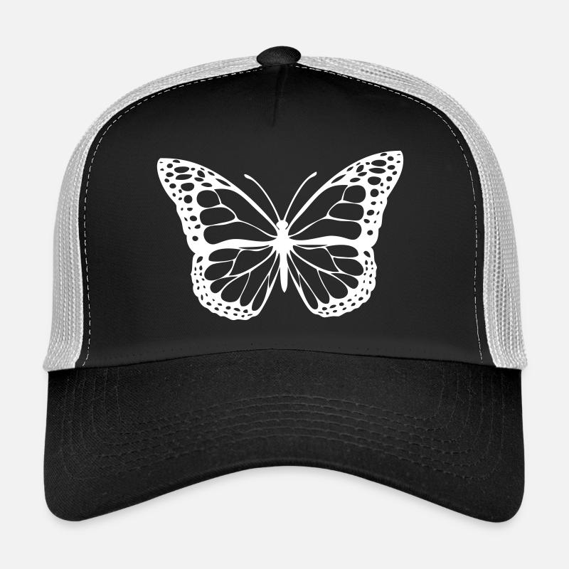 SCHMETTERLING - Trucker Cap - Schwarz/Steingrau